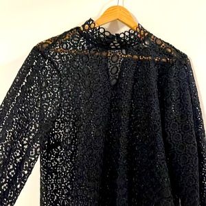 H&M Sheer Lace Blouse
